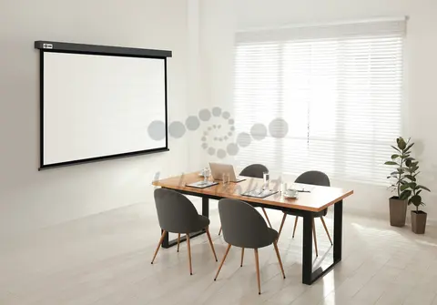 Экран Cactus 84" 150x150см Wallscreen CS-PSW-150X150-SG 1:1 настенно-потолочный рулонный серый