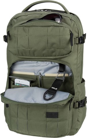 Картинка рюкзак городской Jack Wolfskin Trt 22 woodland green - 3