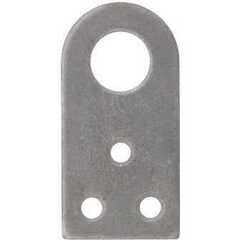 Проушина для замка прямая 28х77мм желтый цинк