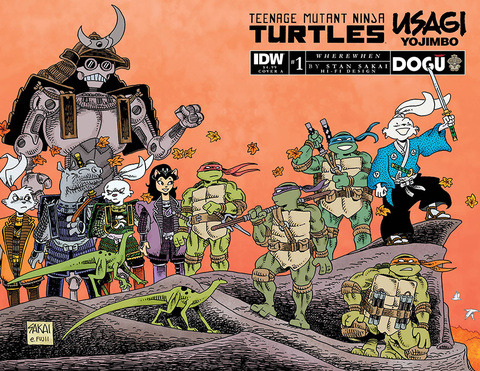 Teenage Mutant Ninja Turtles Usagi Yojimbo WhereWhen #1 (Cover A)