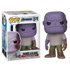 Фигурка Funko POP! Bobble: Marvel: Avengers Endgame: Casual Thanos w/Gauntlet 45141