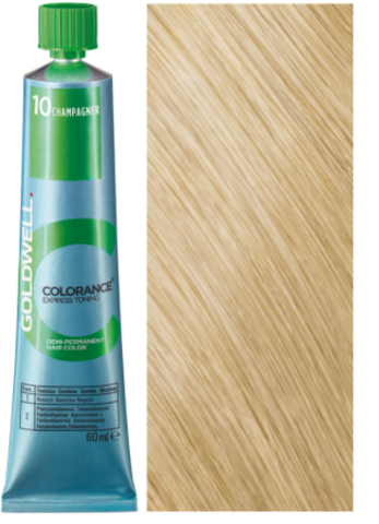 Goldwell Colorance 10 CHAMPAGNE шампань экстра блонд 60 мл