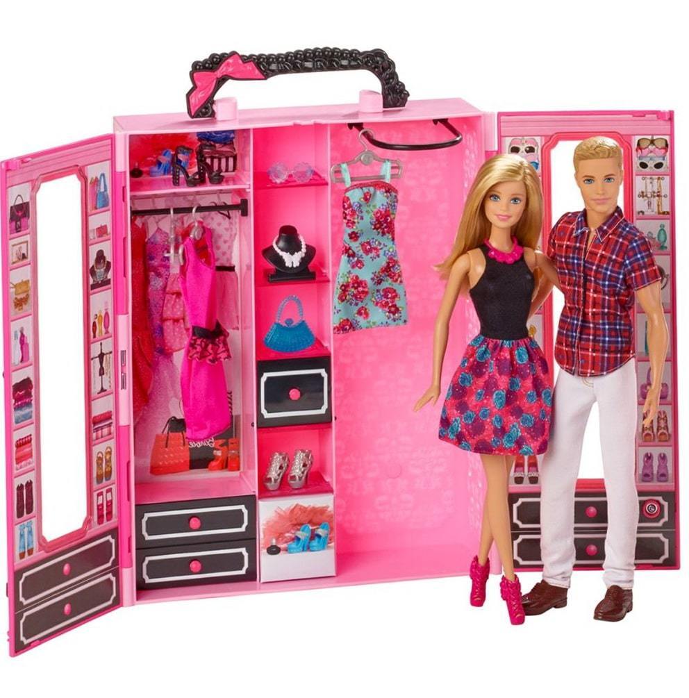 Игровой набор Барби Кен кабриолет гардероб