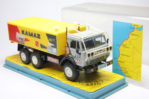 KAMAZ-4310 Rally Objectif Sud №502 experimental Elecon 1:43