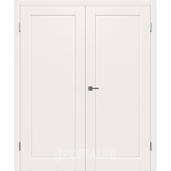Купить Двустворчатая дверь эмаль VFD Porta Ivory слоновая кость глухая