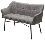 Скамья BERGAMO UF998-15 серый, букле