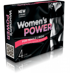 Концентрат пищевой WOMEN'S POWER для женщин, на основе растительного сырья, 4 монодозы по 2 мл