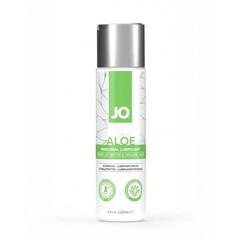 Лубрикант на водной основе с настоем органического алоэ и гиалуроновой кислоты/ JO ALOE - 120 мл.
