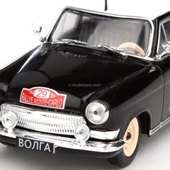 GAZ-21 Volga rally Monte-Carlo 1964 1:43 DeAgostini Auto Legends USSR Sport #4