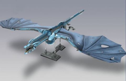 Игра престолов конструктор ледяной дракон