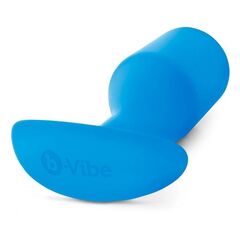 Синяя пробка для ношения B-vibe Snug Plug 5 - 14 см. - 
