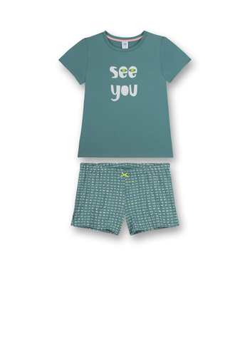 Пижама с коротким рукавом для девочки Sanetta 245225 0506