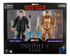 Фигурки Marvel Legends Iron Man 3: Happy Hogan & Iron Man Mark XXI (2 Pack)