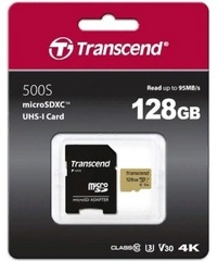 Карта памяти Transcend Micro SDHC TS128GUSD500S 128 Gb
