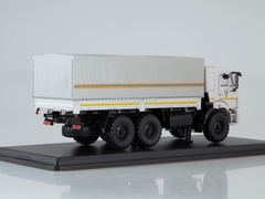 KAMAZ-43118 flatbed truck with awning MCHS white 1:43 Start Scale Models (SSM)