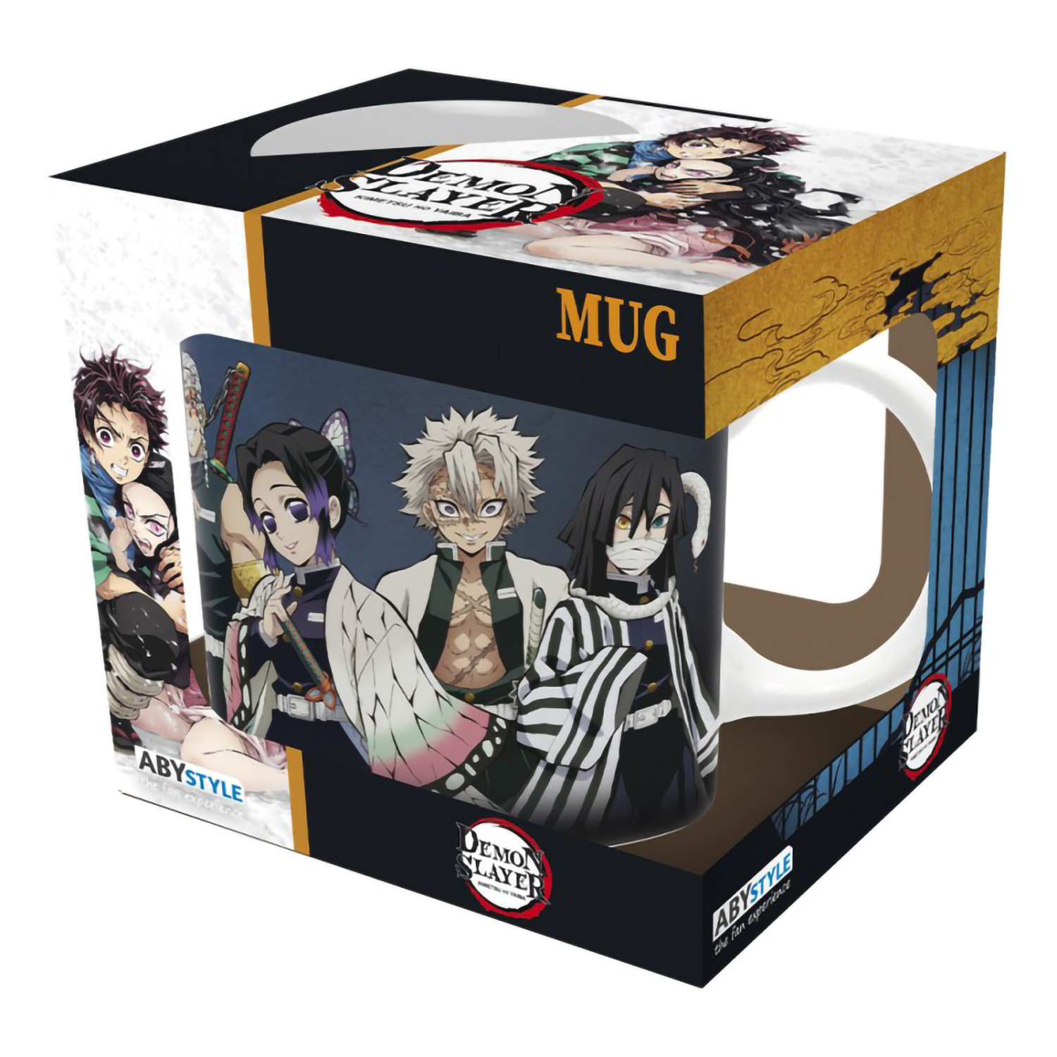 Купить «Кружка ABYstyle Demon Slayer Mug 320 ml Pillars subli x2 ABYMUG740»  по выгодной цене в магазине комиксов «Comic Street»