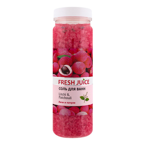 Vanna üçün duz \ Соль для ванн Fresh Juice Litchi&Patchouli 700 г