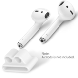 Силиконовый держатель на руку, ремешок часов, сумку или на шею для Airpods (Белый)