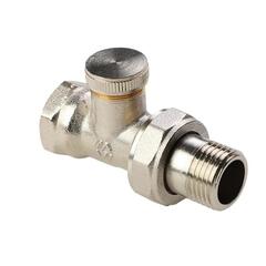 Клапан радиаторный настроечный Ду 15 PN 10 прямой, под шестигранник MVI TR.112.04