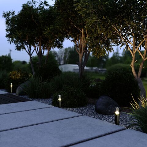 Грунтовый светодиодный светильник Elektrostandard Hidden 35166/S черный