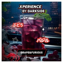 XPERIENCE BY DARKSIDE 30гр. GRAPE & FURIOUS Виноград/Базилик