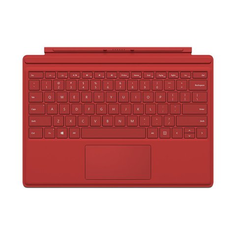 Клавиатура Microsoft Surface Pro 4 Type Cover (Red)