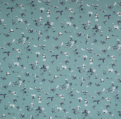 Ниагара принт, 129 гр/м2, 145 см, бирюзовый