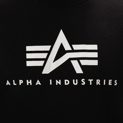 Свитшот Alpha Industries Basic Logo Sweatshirt (Черный)