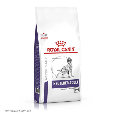 Royal Canin Neutered Adult Medium Dogs сухой корм для кастрированных собак средних пород 9кг