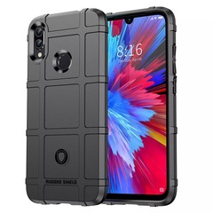 Чехол для Xiaomi Redmi Note 7 (Note 7S, Note 7 Pro) цвет Black (черный), серия Armor от Caseport