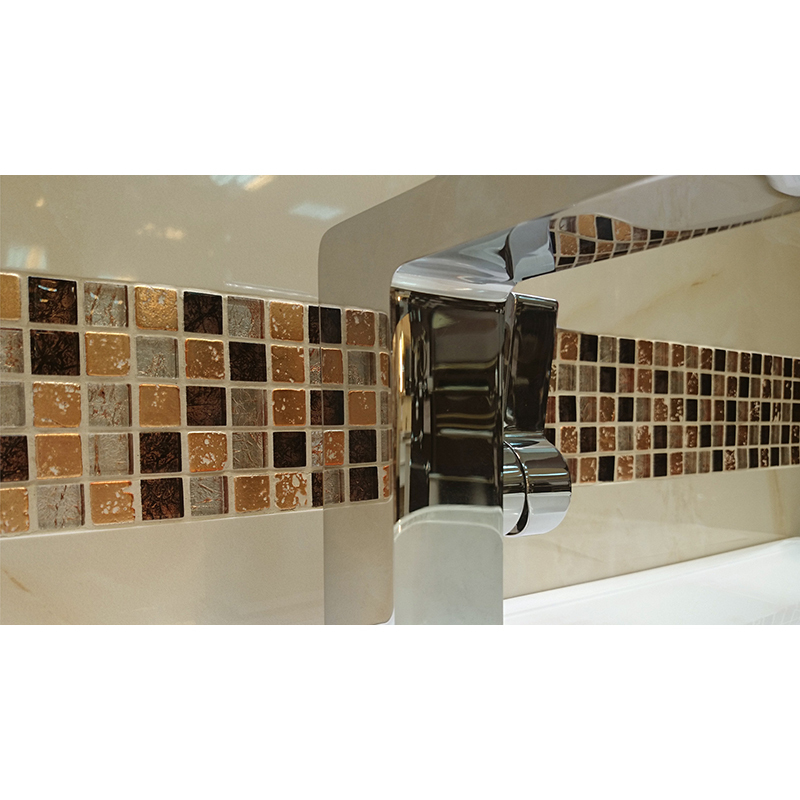 Мозаика стеклянная Classica 6 310х310 Antichita Classica золото желтый коричневый
