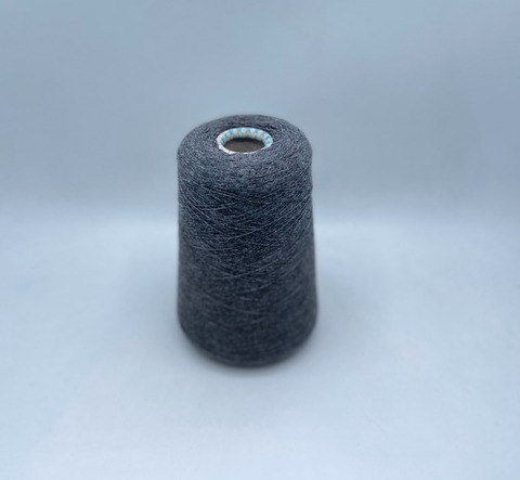 Cariaggi (пр.Италия) арт. Cashmere, 2/28 1400м/100гр,100% кашемир,цвет-Графит, арт.28990