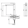Cezares MOLVENO-LLPM-01-Cr MOLVENO-LLPM-01-Cr Смеситель кухонный однрычажный с регулируемым углом наклона излива, исполнение хром