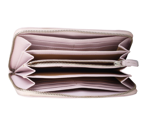 Кошелек Cross Spanish Summer, кожа наппа, Light Pink, 19 х 10 х 1,9 sm (AC528092-2)