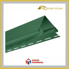 Планка наружный угол Альта Профиль Канада Плюс Премиум Т12 Зеленый 3м