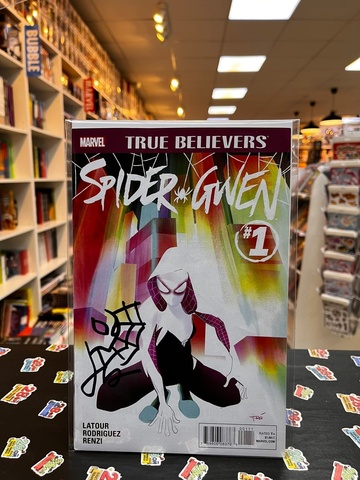 True Believers Spider-Gwen #1 (с автографом Jason Latour)