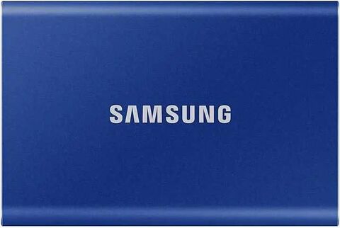 Внешний SSD Samsung 500GB T7 USB-C 3.2, синий
