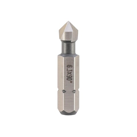 Зенковка-бита 90° 6,3мм HSSE 3z M3(BF) H-Tools 744063EHT