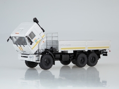 KAMAZ-43118 flatbed truck with awning MCHS white 1:43 Start Scale Models (SSM)