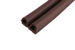 Уплотнитель D-100 Коричневый 9*8мм KIM TEC sanok 2х50м---