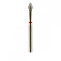 Фреза алмазная Почка 21 мм, красная