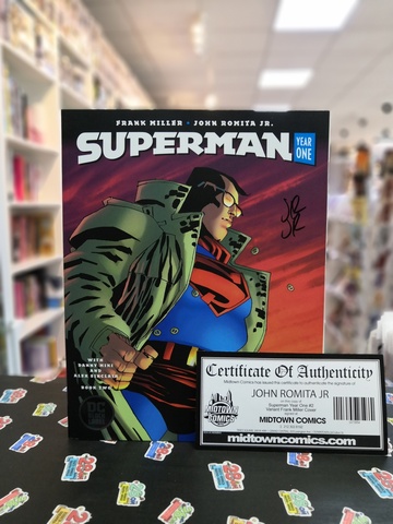 Superman Year One #2 (Frank Miller Cover Signed By John Romita Jr.)