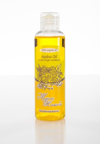 Масло ЖОЖОБА Jojoba Oil Golden Virgin Unrefined нерафинированное (голден), 100 ml