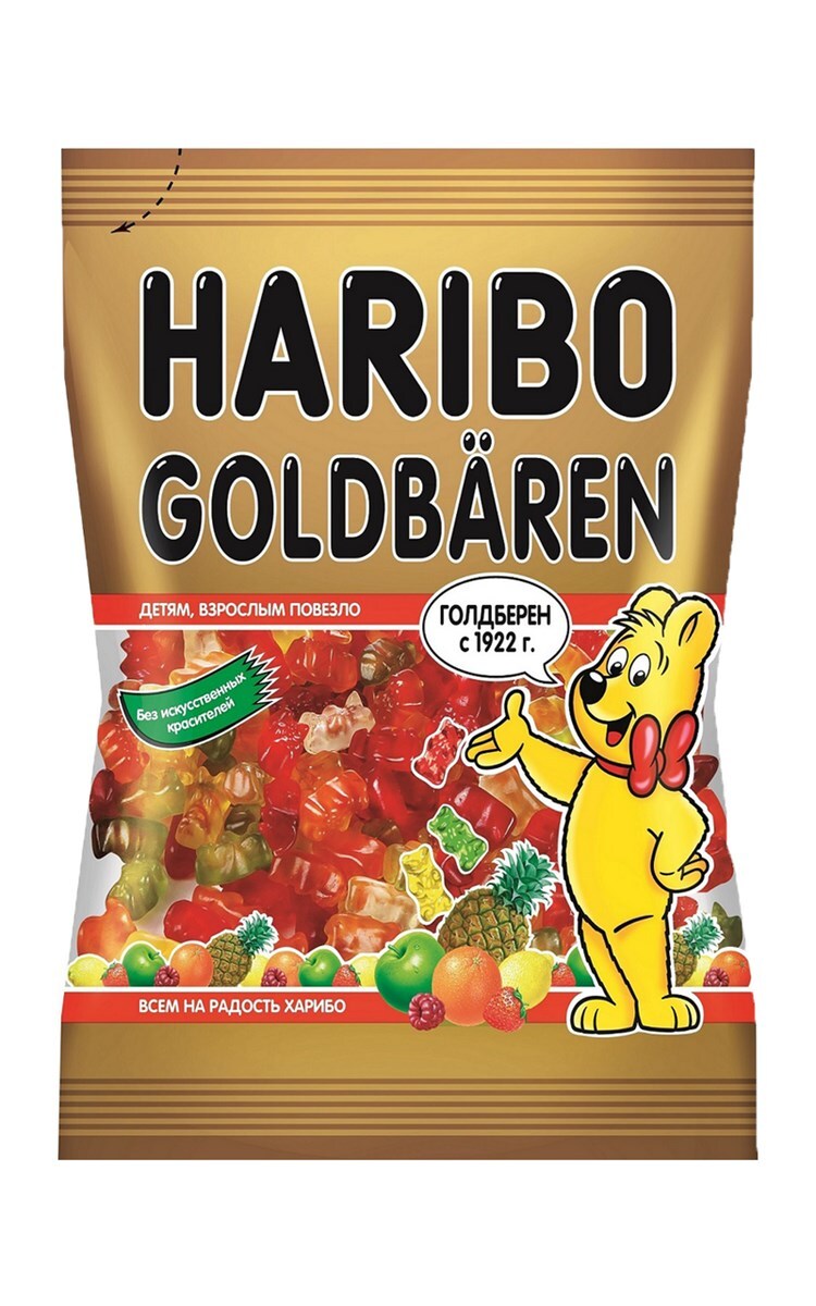 Мармелад Haribo жевательный золотые мишки, 175г с доставкой по  Новосибирску. Гипермаркет МЕГА-Гастроном.