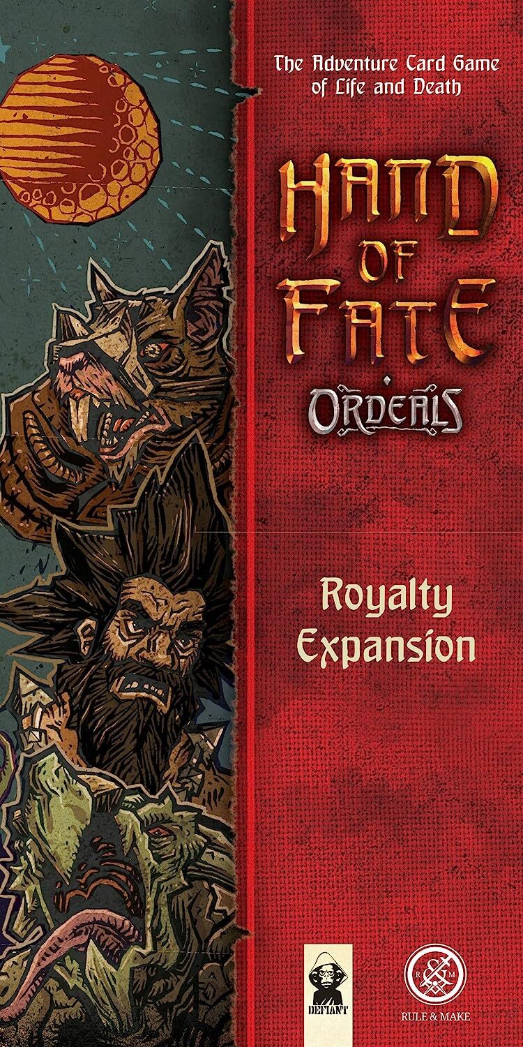 Купить Hand of Fate. Ordeals. Royalty Expansion / Рука судьбы. Испытание.  Королевское дополнение в интернет-магазине bgames.ru. Бесплатная доставка.  Скидки.