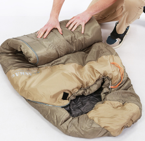 Картинка спальник Skully Alaska Comfort Army - 3