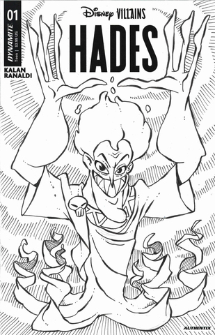 Disney Villains Hades #1 (Cover 28oi A) (Евгений Яковлев)