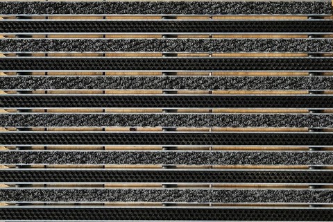 Придверная решетка Gidrolica Step - текстиль+щетка, м.кв.