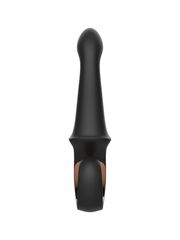 Черный вибратор-кролик Mystery - 22,5 см. - 