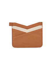 Cardholder BERN caramel color